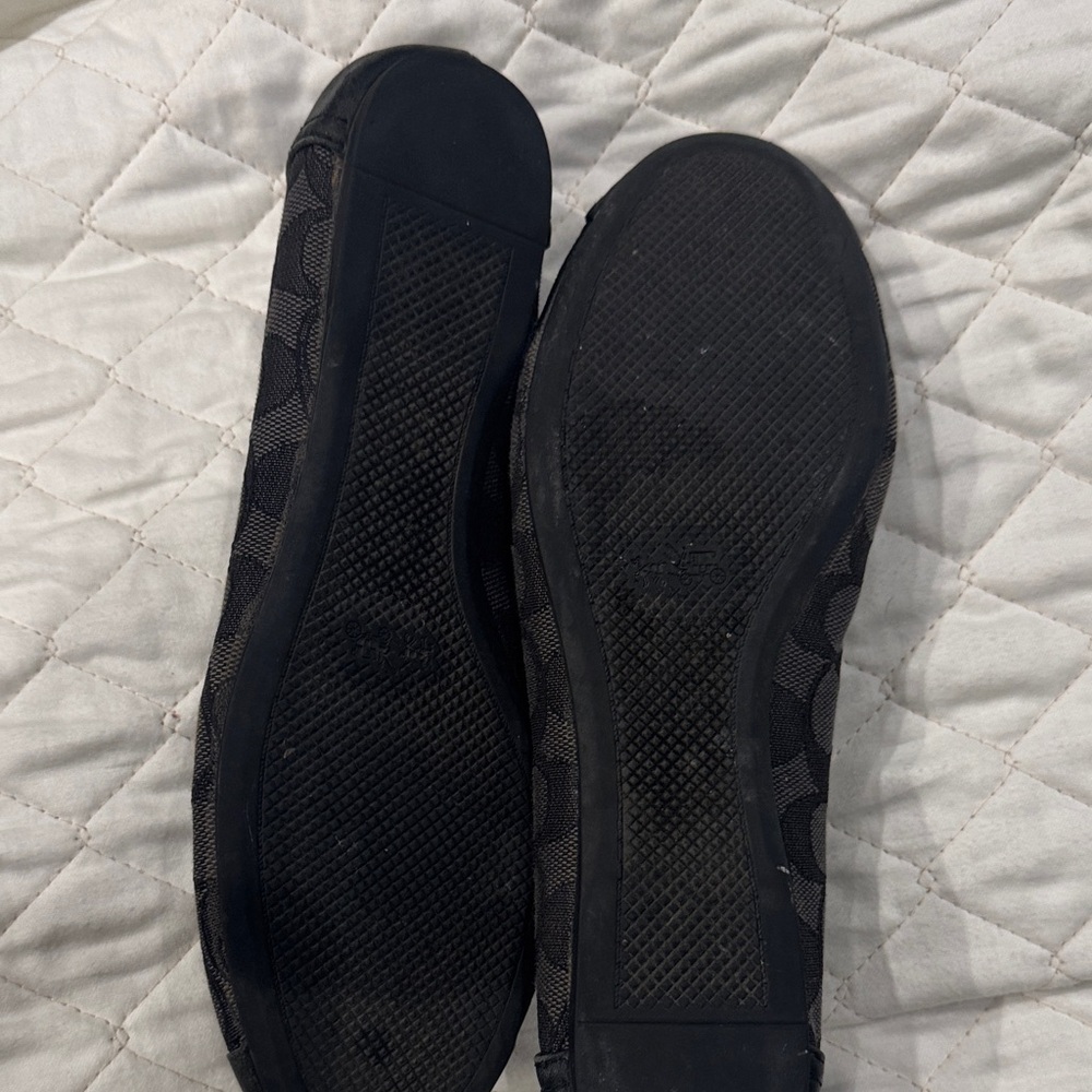 COACH Elegant Black Women's Flats - Picture 11 of 12